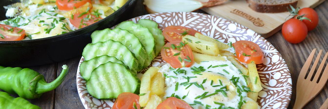 Деревенская яичница