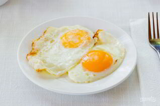 Яичница глазунья