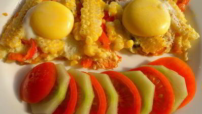 веселые яичницы