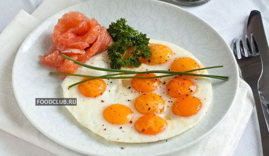 Рецепт яичницы-глазуньи из перепелиных яиц