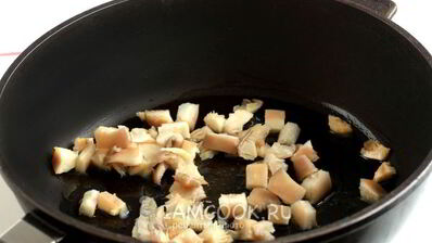 яичница с грибами