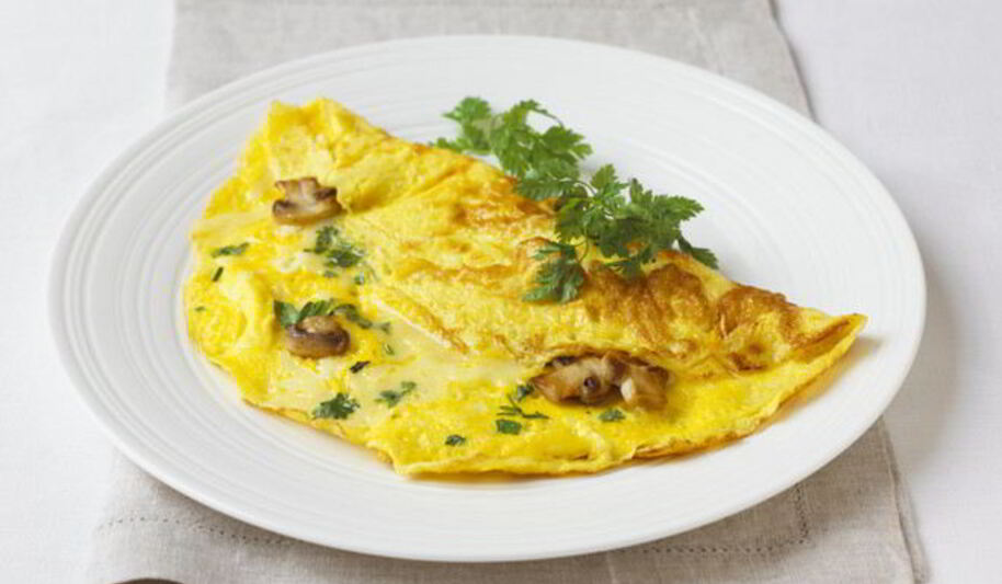 Рецепт яичницы с молоком