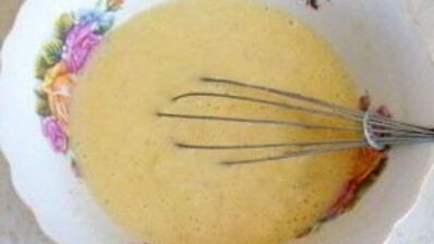 яичница с мукой