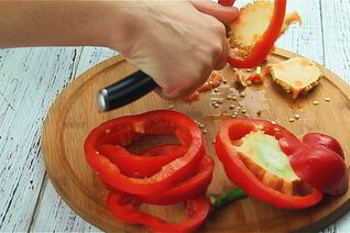 Яичница в перце