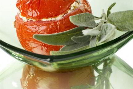 Яичница в помидоре