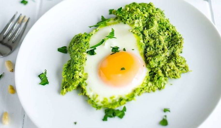 Рецепт зеленой шакшуки