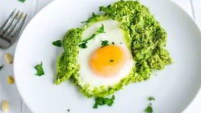 зеленая шакшука