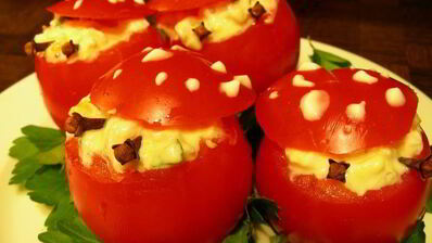 закуска божья коровка