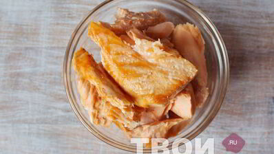 закуска из семги и сыра