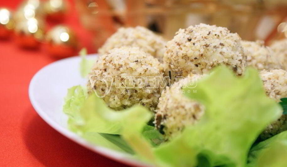 Рецепт закуски новогодние снежки