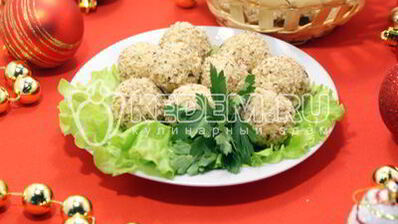 закуска новогодние снежки