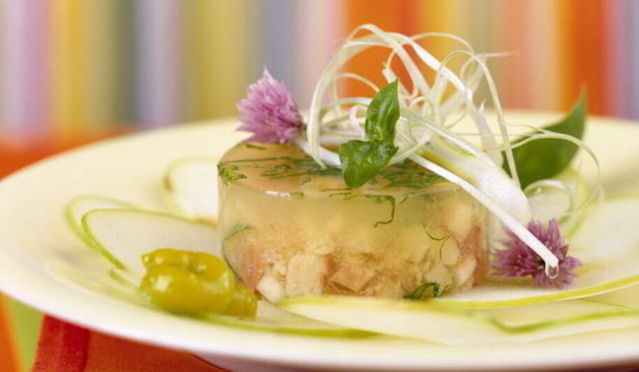 Рецепт заливного из курицы
