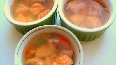 заливное из семги