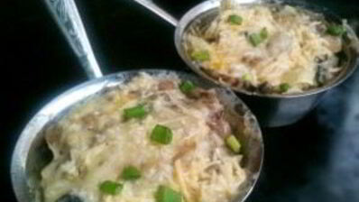 грибной жульен со сметаной