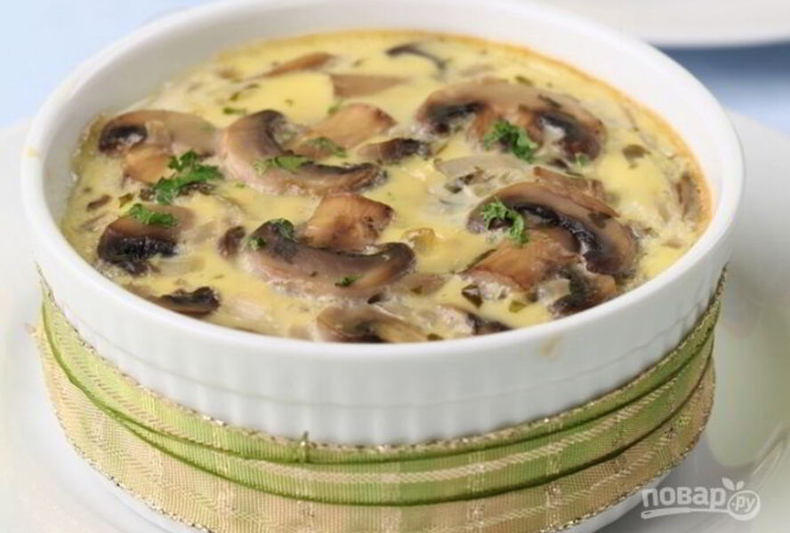 Грибной жульен