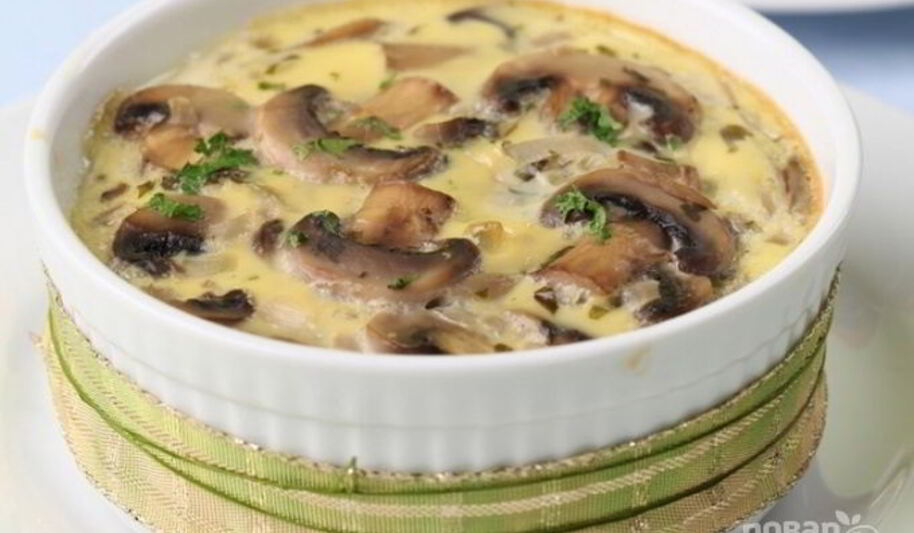 Рецепт грибного жульена