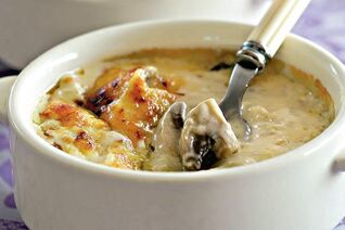 Грибной жюльен