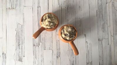 классический жульен с курицей и грибами