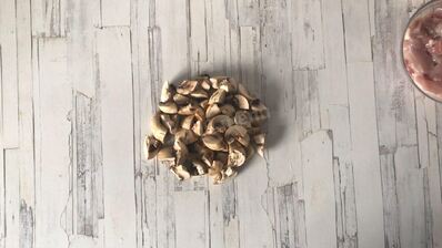 классический жульен с курицей и грибами