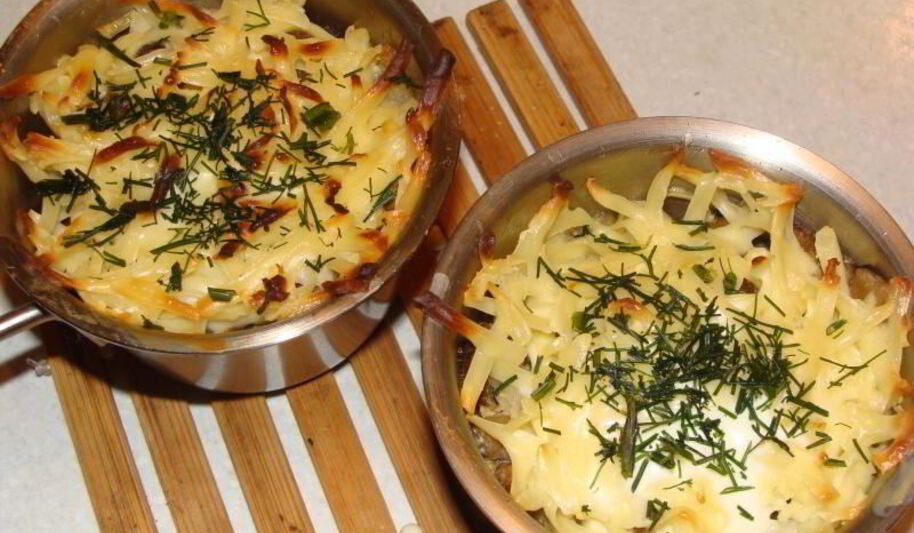 Рецепт жульена из опят