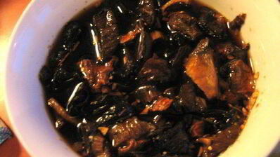 жульен печеночный с грибами под сыром джюгас