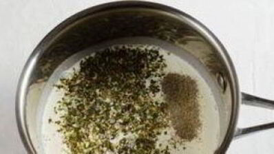 жульен с баклажанами