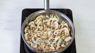 жульен с грибами и сливками