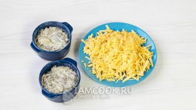 жульен с грибами и сливками