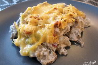 Жульен с грибами