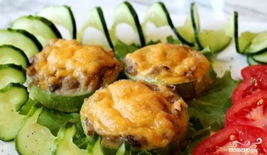 Рецепт жульена с кабачками