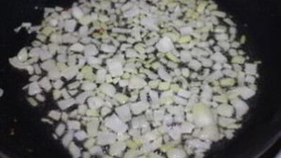 жульен с мидиями и овощами