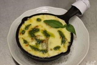 Жульен с ветчиной