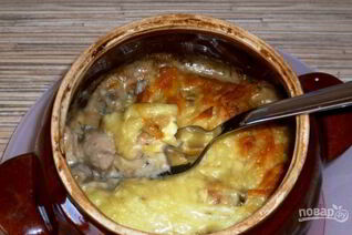 Жульен в горшочках