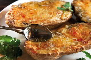 Жульен в картофеле