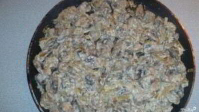 жульен в тарталетках в микроволновке