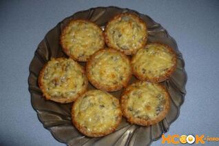 Жульен в тарталетках