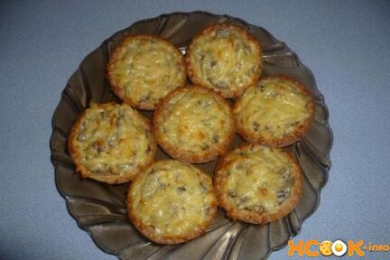 Жульен в тарталетках