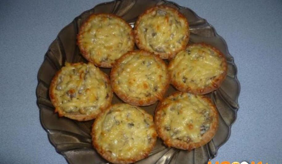 Рецепт жульена в тарталетках