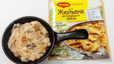 жюльен из курицы и грибов