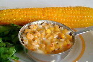 Жюльен Неклассический с кукурузой