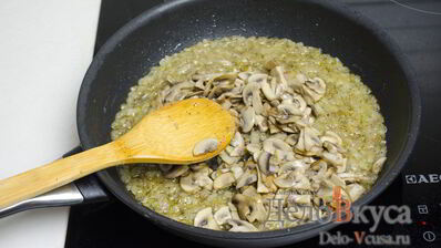 жюльен с грибами