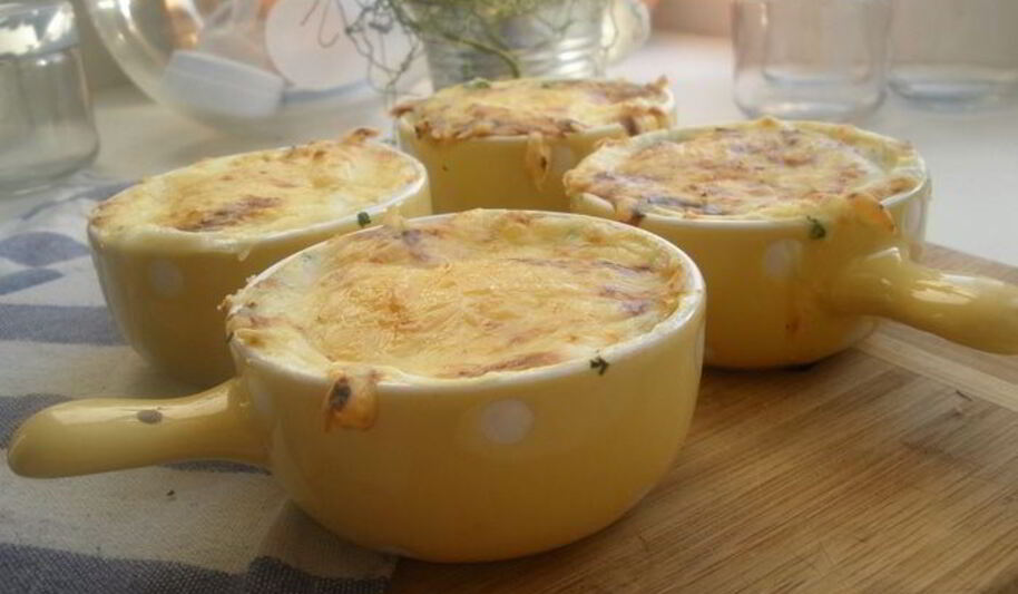 Рецепт жюльена с курицей и шпинатом